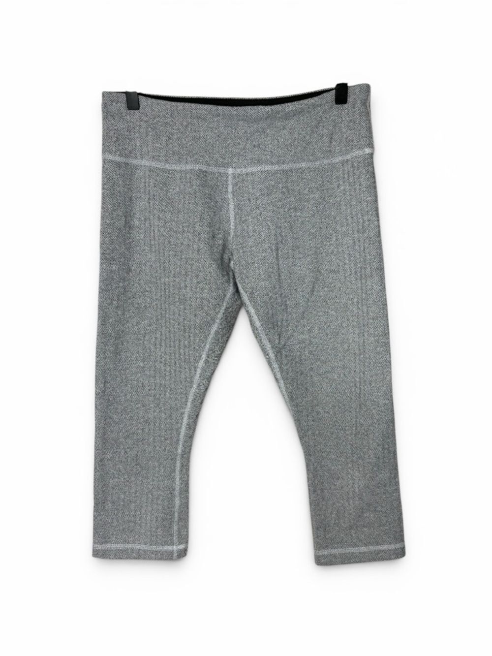 Lululemon Herringbone Wunder Under Cropped Leggings Size 10